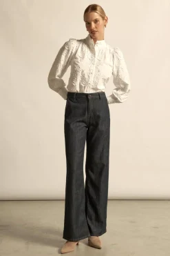 Zoe Kratzmann Fete Top - Porcelain