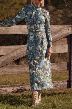 Zoe Kratzmann Graduate Dress - Forest Blur